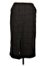 Larry Levine Plaid Black Formal Skirt Size 10 - photo 2