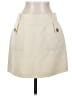 H Hilfiger Solid Ivory Casual Skirt Size 2 - photo 1