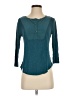 CALVIN KLEIN JEANS Teal 3/4 Sleeve Top Size S - photo 1