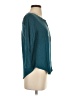 CALVIN KLEIN JEANS Teal 3/4 Sleeve Top Size S - photo 4