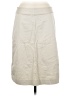 CO Solid Ivory Casual Skirt Size 8 - photo 1