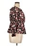 Assorted Brands 100% Polyester Black 3/4 Sleeve Blouse Size 16 - photo 4