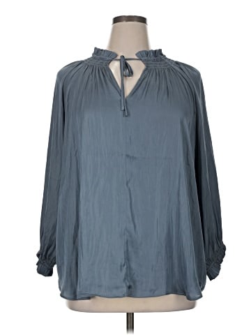 Carmen Carmen Marc Valvo Long Sleeve Blouse (view 1)