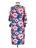 Mud Pie Print Blue Casual Dress Size M - photo 2