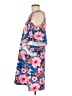 Mud Pie Print Blue Casual Dress Size M - photo 5