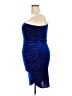 Shein Blue Cocktail Dress Size 2X - photo 5