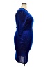 Shein Blue Cocktail Dress Size 2X - photo 4
