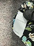 J.Jill 100% Polyester Floral Blue 3/4 Sleeve Blouse Size M - photo 8