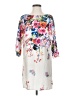 Zara Basic Floral Ivory Casual Dress Size XS - photo 1