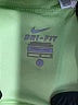 Nike 100% Polyester Green Athletic Shorts Size L - photo 3
