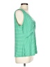 CAbi Green Sleeveless Top Size L - photo 4