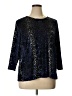 Allison Daley Blue 3/4 Sleeve Blouse Size 1X - photo 1