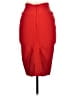 Unbranded Solid Red Formal Skirt Size L - photo 2
