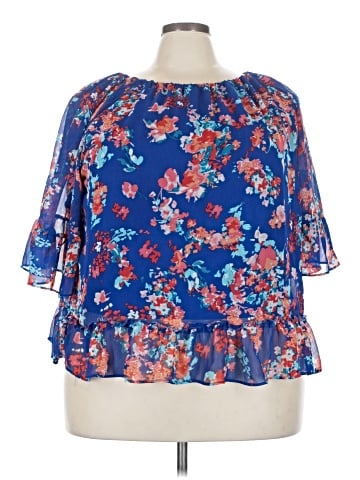 Massini Short Sleeve Blouse (view 1)