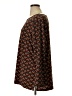 Dennis by Dennis Basso Brown Long Sleeve Blouse Size XL - photo 5