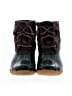 Sperry Top Sider Burgundy Green Rain Boots Size 7 - photo 2