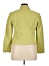 Lafayette 148 New York 100% Cotton Green 3/4 Sleeve Button-Down Shirt Size 14 - photo 2