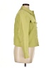 Lafayette 148 New York 100% Cotton Green 3/4 Sleeve Button-Down Shirt Size 14 - photo 4