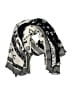 Unbranded 100% Polyester Gray Black Scarf One size - photo 1