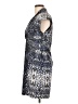 Roberto Cavalli Print Blue Black Cocktail Dress Size EU (IT) 48 / US 12 - photo 5
