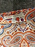 Violet & Claire 100% Polyester Paisley Orange 3/4 Sleeve Blouse Size 3X - photo 7