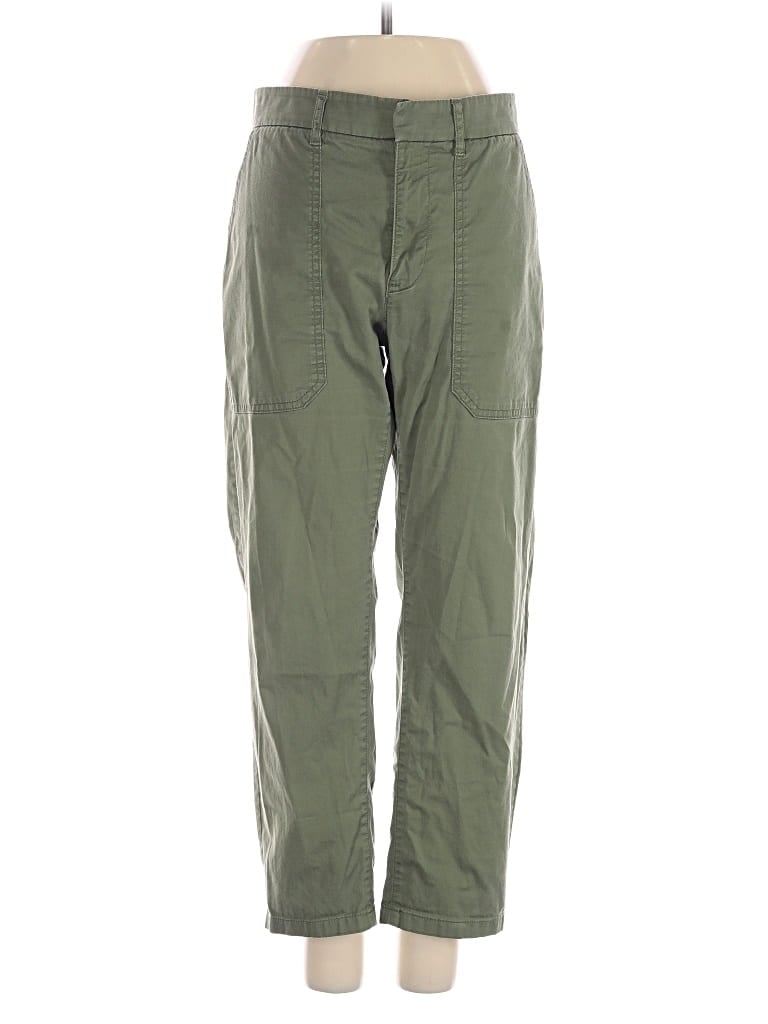 Pre-owned Jcrew Cargo Pants In Green