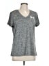 Under Armour 100% Polyester Gray Active T-Shirt Size L - photo 1