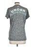 Under Armour 100% Polyester Gray Active T-Shirt Size L - photo 2