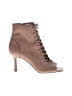 Vince Camuto 100% Leather Brown Tan Heels Size 7 1/2 - photo 1
