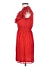 H&M 100% Polyester Red Cocktail Dress Size 2 - photo 5