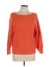 Unbranded 100% Acrylic Chevron-herringbone Orange Pullover Sweater Size S - photo 1
