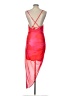 Shein Red Cocktail Dress Size L - photo 2