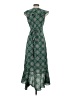 Max Studio Paisley Green Casual Dress Size XS - photo 2