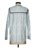 J.Crew 100% Cotton Graphic Blue Long Sleeve Blouse Size 4 - photo 2