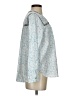 J.Crew 100% Cotton Graphic Blue Long Sleeve Blouse Size 4 - photo 4
