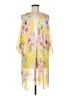 Three Hearts 100% Polyester Yellow Kimono Size M - photo 1