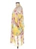 Three Hearts 100% Polyester Yellow Kimono Size M - photo 5