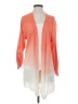 Chico's 100% Linen Orange Cardigan Size XS (000) - photo 1