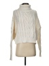 Unbranded 100% Polyester Ivory Turtleneck Sweater Size S - photo 1