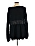 New York & Company 100% Acrylic Black Pullover Sweater Size L - photo 2