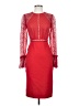 Unbranded 100% Polyester Red Cocktail Dress Size 2 - photo 1
