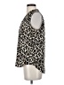 Vince Camuto 100% Polyester Animal Print Black Sleeveless Blouse Size S - photo 5