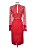 Unbranded 100% Polyester Red Cocktail Dress Size 2 - photo 2