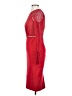 Unbranded 100% Polyester Red Cocktail Dress Size 2 - photo 5