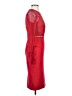 Unbranded 100% Polyester Red Cocktail Dress Size 2 - photo 4