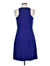 J.Crew 100% Polyester Solid Blue Cocktail Dress Size 6 - photo 2