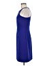 J.Crew 100% Polyester Solid Blue Cocktail Dress Size 6 - photo 5