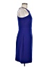 J.Crew 100% Polyester Solid Blue Cocktail Dress Size 6 - photo 4