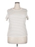 Torrid Ivory Short Sleeve Top Size 2X Plus (2) - photo 1