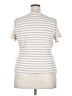 Torrid Ivory Short Sleeve Top Size 2X Plus (2) - photo 2